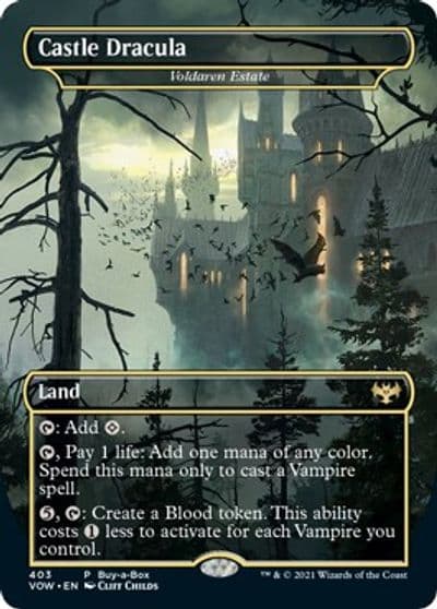 Castle Dracula Voldaren Estate Buy-A-Box Promos Magic card