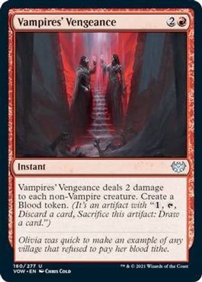 Vampires Vengeance Innistrad: Crimson Vow Magic card