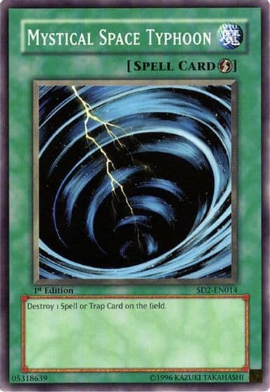 Mystical Space Typhoon Structure Deck: Zombie Madness Yu-Gi-Oh! card
