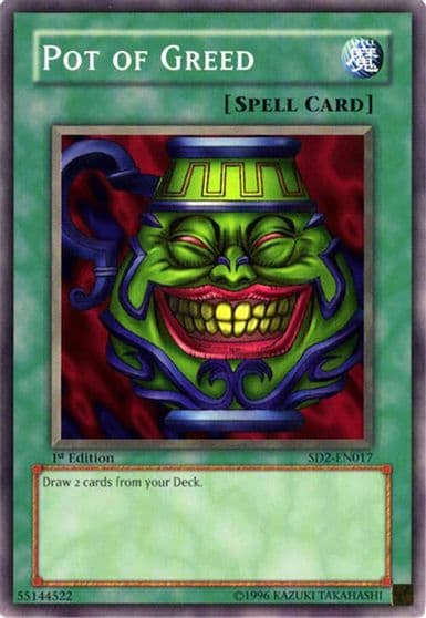Pot of Greed Structure Deck: Zombie Madness Yu-Gi-Oh! card