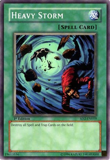 Heavy Storm Structure Deck: Zombie Madness Yu-Gi-Oh! card