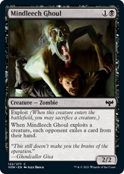 Mindleech Ghoul Innistrad: Crimson Vow Magic card