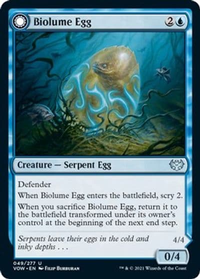 Biolume Egg Innistrad: Crimson Vow Magic card