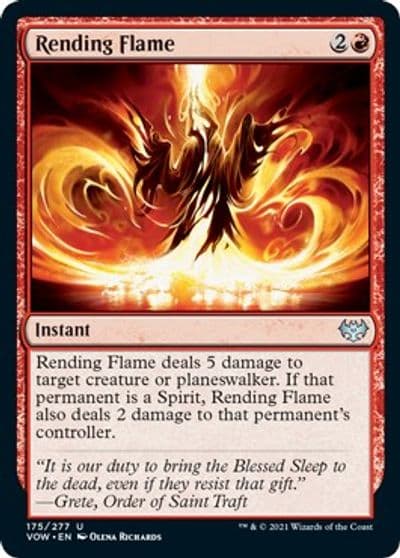 Rending Flame Innistrad: Crimson Vow Magic card