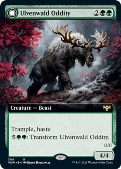 Ulvenwald Oddity Extended Art Innistrad: Crimson Vow Magic card