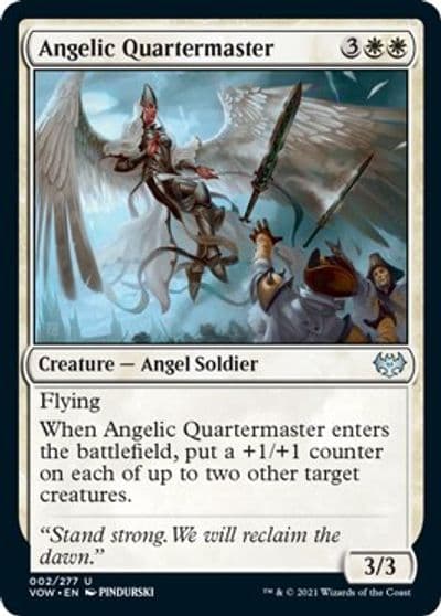 Angelic Quartermaster Innistrad: Crimson Vow Magic card