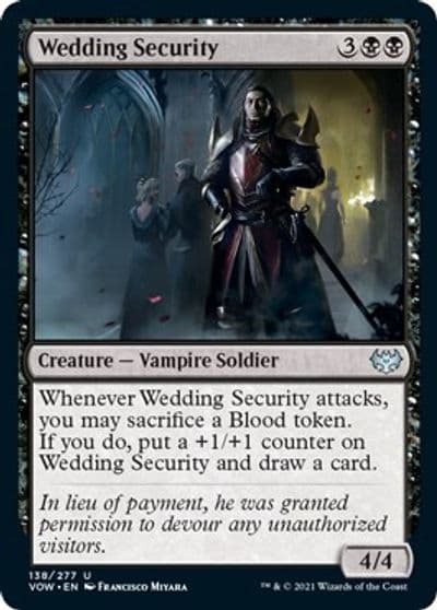 Wedding Security Innistrad: Crimson Vow Magic card