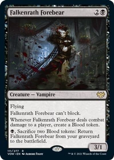 Falkenrath Forebear Innistrad: Crimson Vow Magic card