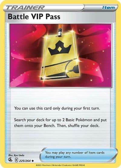 Battle VIP Pass SWSH08: Fusion Strike Pokemon card