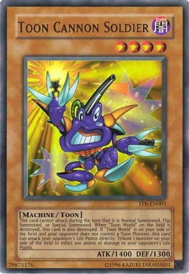 Toon Cannon Soldier Speed Duel: Tournament Pack 6 Yu-Gi-Oh! card