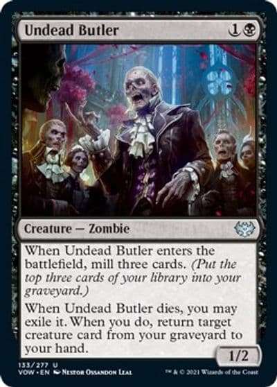 Undead Butler Innistrad: Crimson Vow Magic card