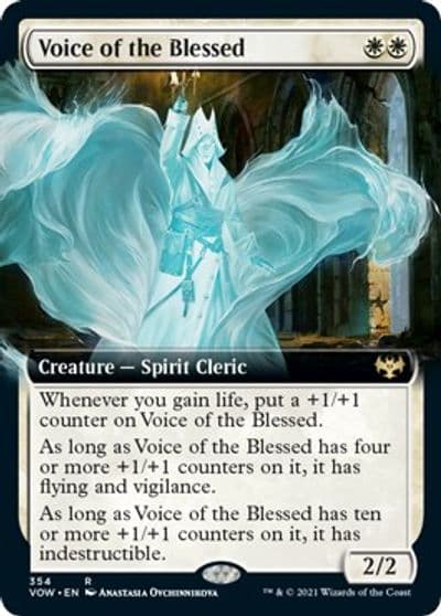 Voice of the Blessed Extended Art Innistrad: Crimson Vow Magic card