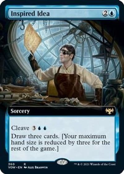 Inspired Idea Extended Art Innistrad: Crimson Vow Magic card