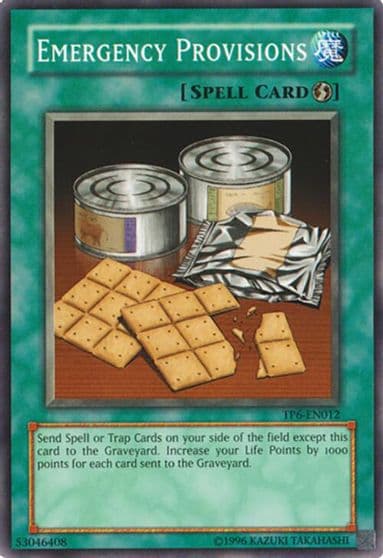 Emergency Provisions Speed Duel: Tournament Pack 6 Yu-Gi-Oh! card