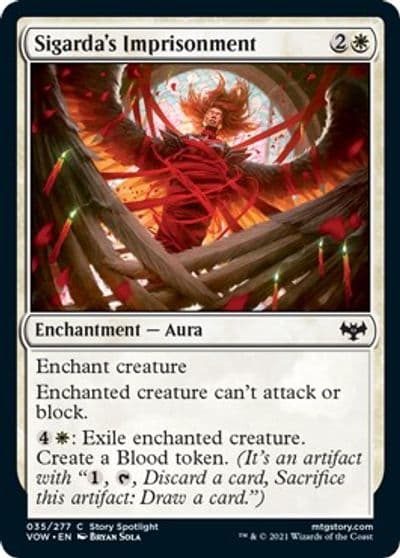 Sigardas Imprisonment Innistrad: Crimson Vow Magic card