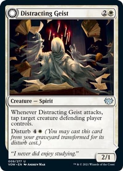 Distracting Geist Innistrad: Crimson Vow Magic card