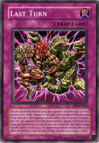 Last Turn Speed Duel: Tournament Pack 6 Yu-Gi-Oh! card