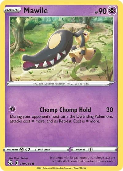 Mawile SWSH08: Fusion Strike Pokemon card