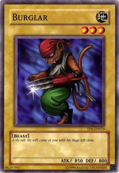 Burglar Speed Duel: Tournament Pack 6 Yu-Gi-Oh! card