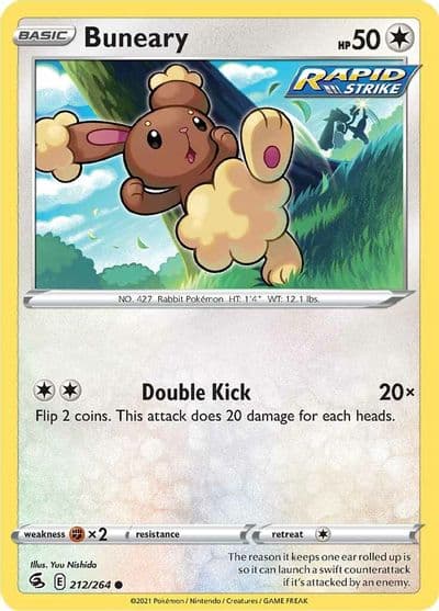 Buneary SWSH08: Fusion Strike Pokemon card