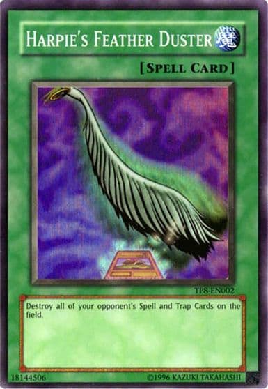 Harpies Feather Duster Tournament Pack 8 Yu-Gi-Oh! card