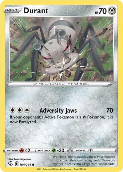 Durant SWSH08: Fusion Strike Pokemon card