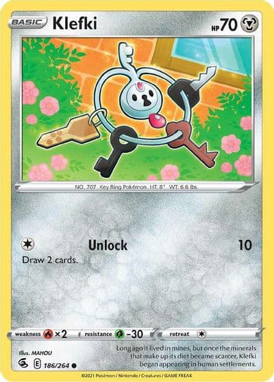 Klefki SWSH08: Fusion Strike Pokemon card