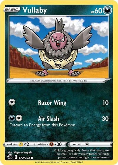 Vullaby SWSH08: Fusion Strike Pokemon card