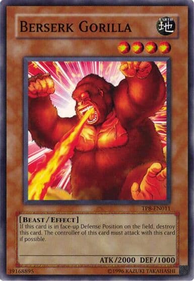 Berserk Gorilla Tournament Pack 8 Yu-Gi-Oh! card