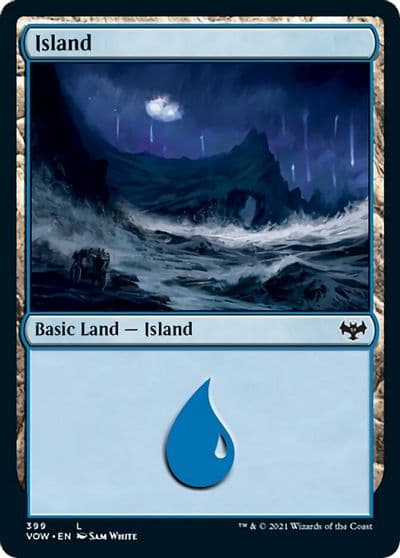 Island 399 Innistrad: Crimson Vow Magic card