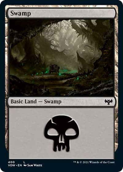 Swamp 400 Innistrad: Crimson Vow Magic card