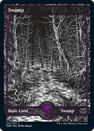 Swamp 272 Innistrad: Crimson Vow Magic card
