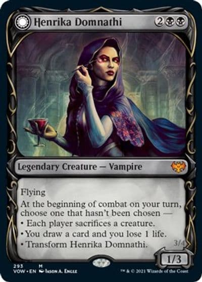 Henrika Domnathi Showcase Innistrad: Crimson Vow Magic card