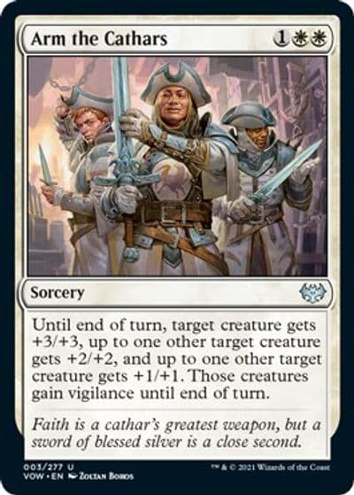 Arm the Cathars Innistrad: Crimson Vow Magic card