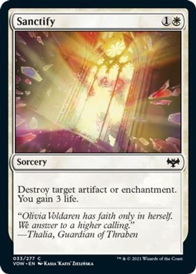 Sanctify Innistrad: Crimson Vow Magic card
