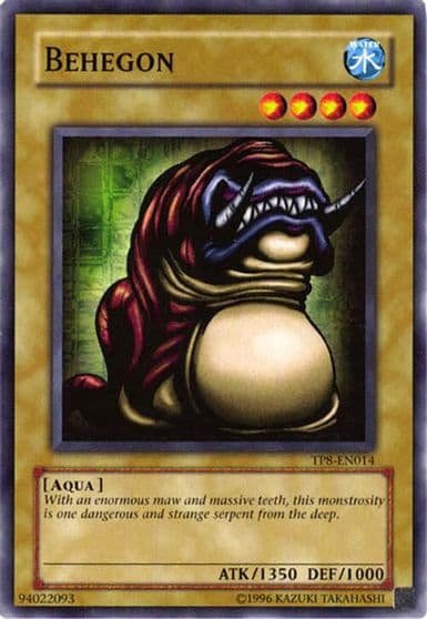 Behegon Tournament Pack 8 Yu-Gi-Oh! card