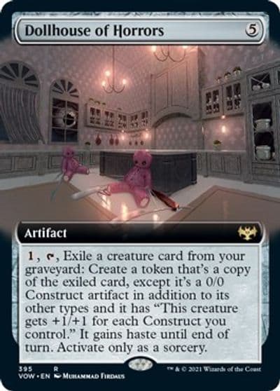 Dollhouse of Horrors Extended Art Innistrad: Crimson Vow Magic card