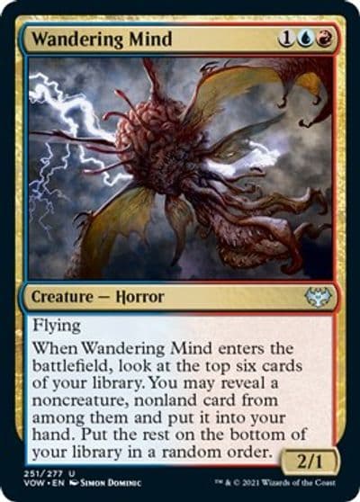 Wandering Mind Innistrad: Crimson Vow Magic card