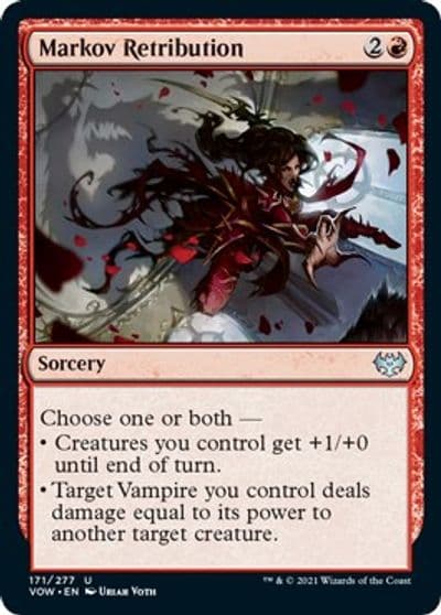 Markov Retribution Innistrad: Crimson Vow Magic card
