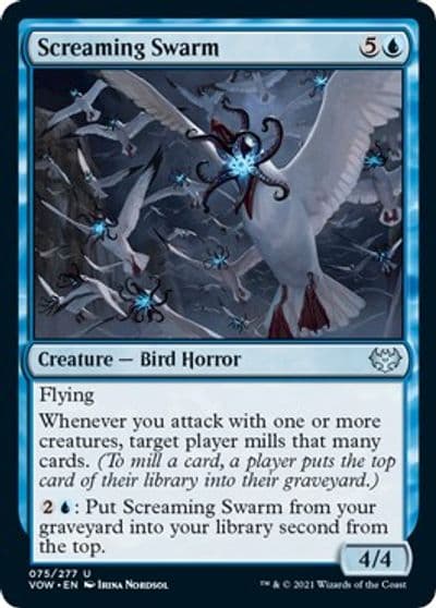 Screaming Swarm Innistrad: Crimson Vow Magic card