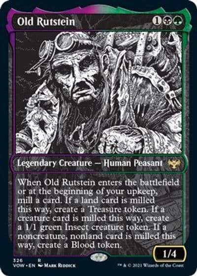 Old Rutstein Showcase Innistrad: Crimson Vow Magic card