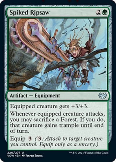 Spiked Ripsaw Innistrad: Crimson Vow Magic card