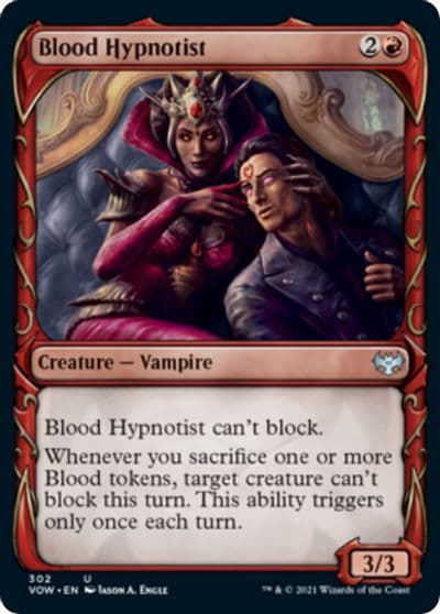 Blood Hypnotist Showcase Innistrad: Crimson Vow Magic card