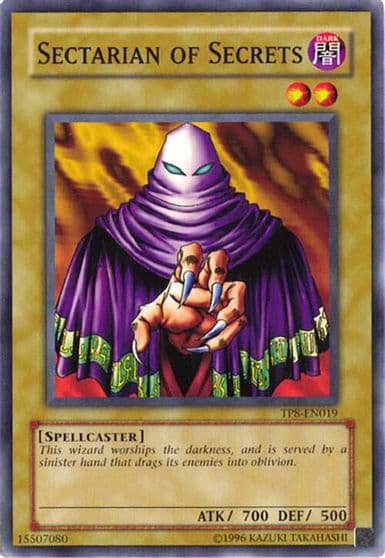 Sectarian of Secrets Tournament Pack 8 Yu-Gi-Oh! card