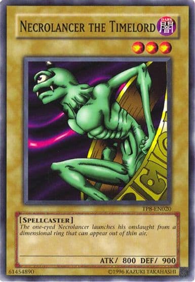 Necrolancer the Timelord Tournament Pack 8 Yu-Gi-Oh! card