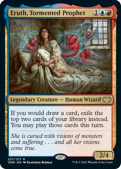 Eruth Tormented Prophet Innistrad: Crimson Vow Magic card