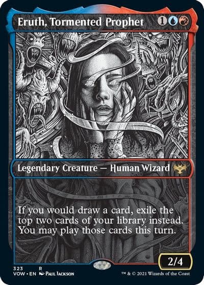 Eruth Tormented Prophet Showcase Innistrad: Crimson Vow Magic card