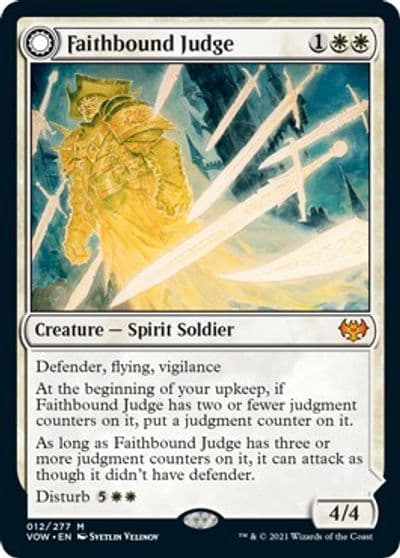 Faithbound Judge Innistrad: Crimson Vow Magic card