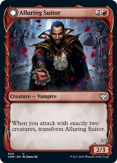 Alluring Suitor Showcase Innistrad: Crimson Vow Magic card