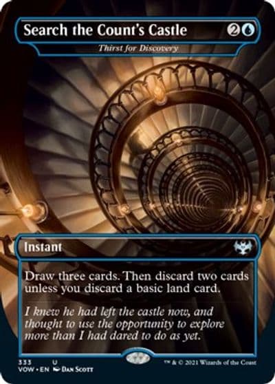 Search the Counts Castle Thirst for Discovery Innistrad: Crimson Vow Magic card